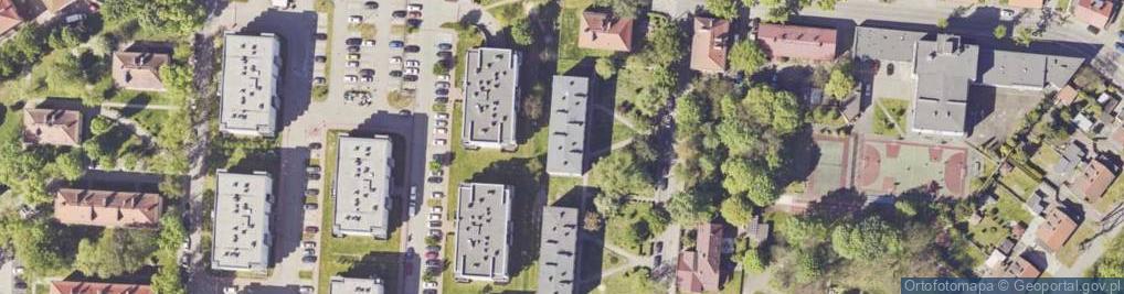 Zdjęcie satelitarne Ogrodowa ul.