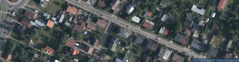 Zdjęcie satelitarne Ogińskich ul.