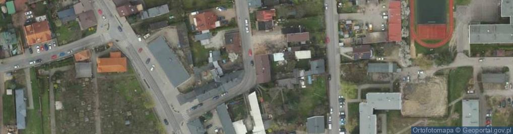Zdjęcie satelitarne Ogrodowa ul.