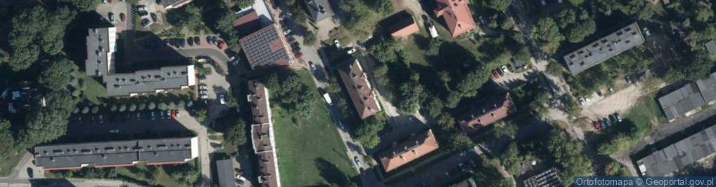 Zdjęcie satelitarne Ogrodowa ul.