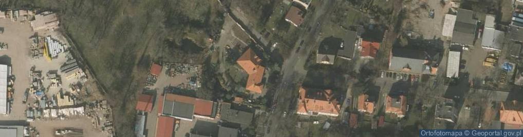 Zdjęcie satelitarne Ogrody Zamkowe ul.