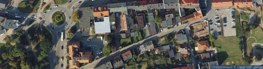 Zdjęcie satelitarne Ogrodowa ul.