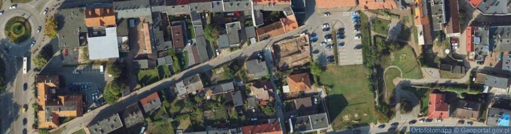 Zdjęcie satelitarne Ogrodowa ul.