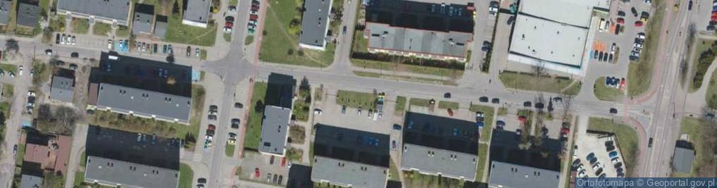 Zdjęcie satelitarne Ogrodowa ul.