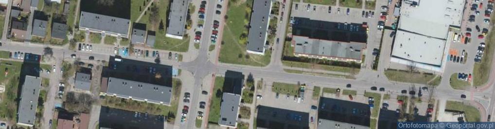 Zdjęcie satelitarne Ogrodowa ul.
