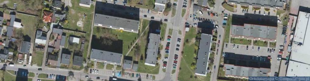 Zdjęcie satelitarne Ogrodowa ul.