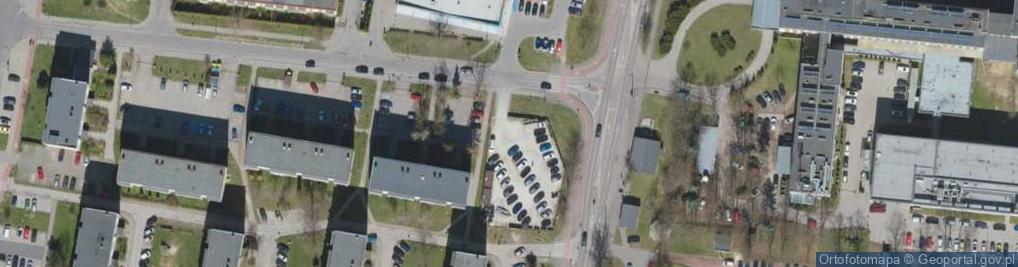 Zdjęcie satelitarne Ogrodowa ul.