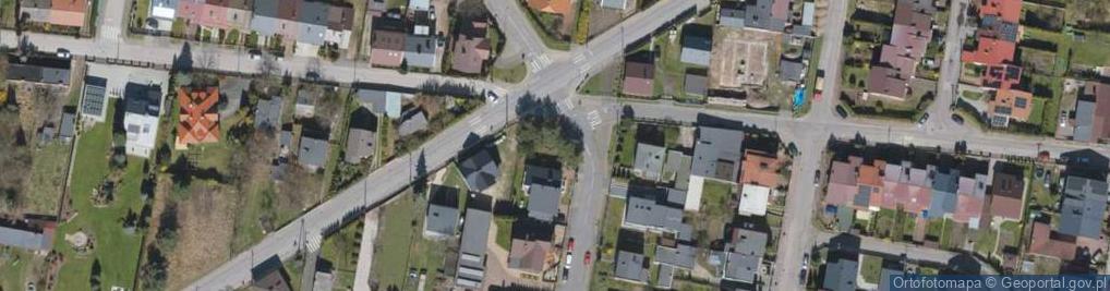 Zdjęcie satelitarne Ogrodowa ul.