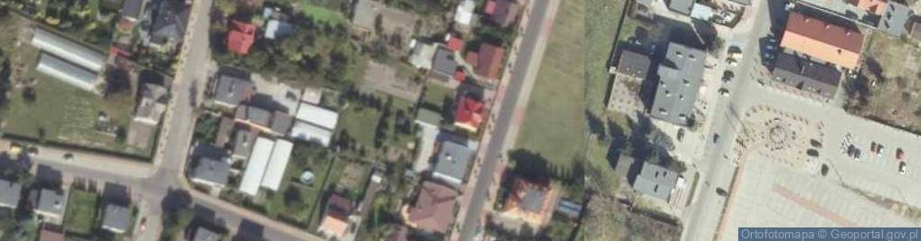 Zdjęcie satelitarne Ojca Świętego Jana Pawła II ul.