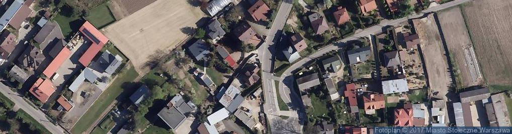 Zdjęcie satelitarne Okrzewska ul.
