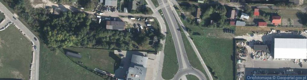 Zdjęcie satelitarne Okszowska ul.