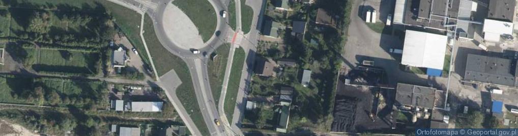 Zdjęcie satelitarne Okszowska ul.
