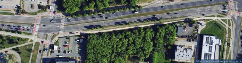 Zdjęcie satelitarne Okulickiego Leopolda, gen. ul.