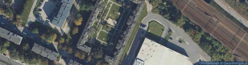 Zdjęcie satelitarne Okrzei Stefana ul.