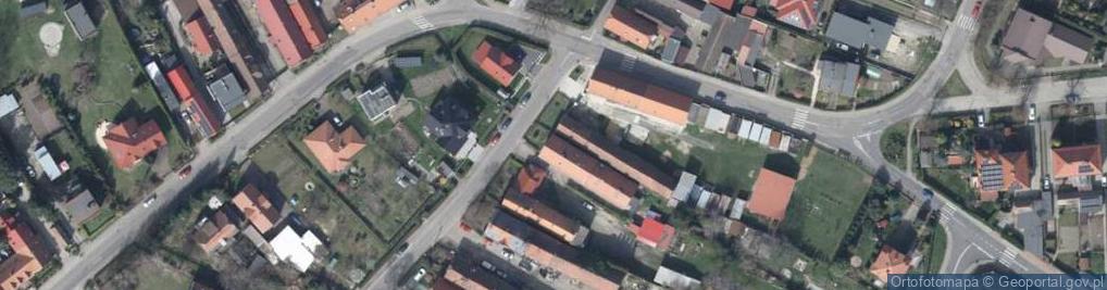 Zdjęcie satelitarne Okrężna ul.