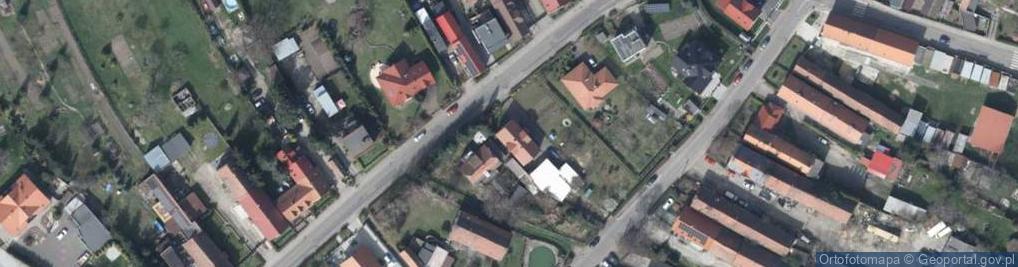 Zdjęcie satelitarne Okrężna ul.