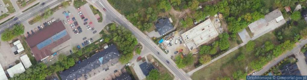 Zdjęcie satelitarne Okrężna ul.
