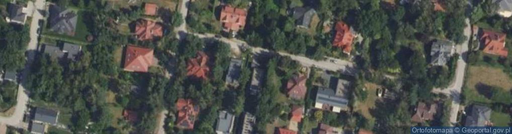 Zdjęcie satelitarne Okocimska ul.