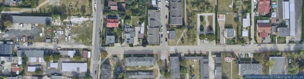Zdjęcie satelitarne Okrężek ul.