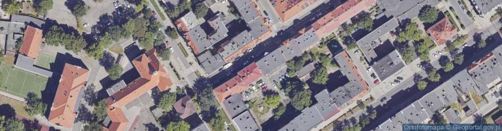 Zdjęcie satelitarne Okrzei Stefana ul.