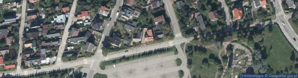 Zdjęcie satelitarne Okrężna ul.