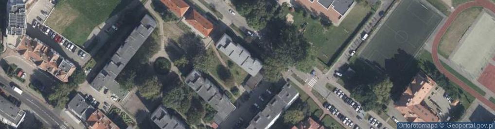 Zdjęcie satelitarne Okopowa ul.