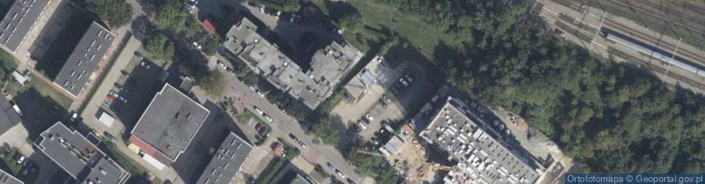 Zdjęcie satelitarne Okopowa ul.