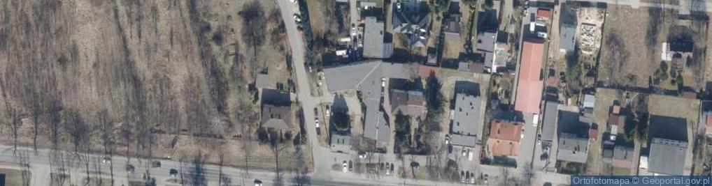 Zdjęcie satelitarne Okrętowa ul.