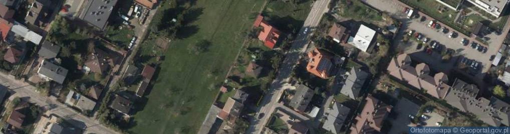 Zdjęcie satelitarne Okólna ul.