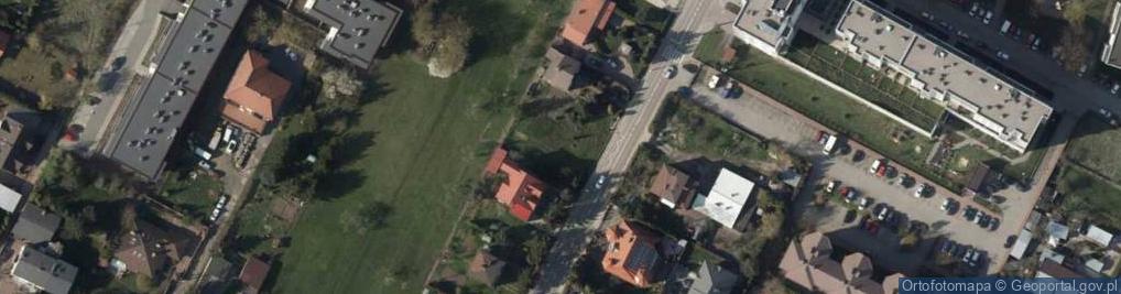 Zdjęcie satelitarne Okólna ul.