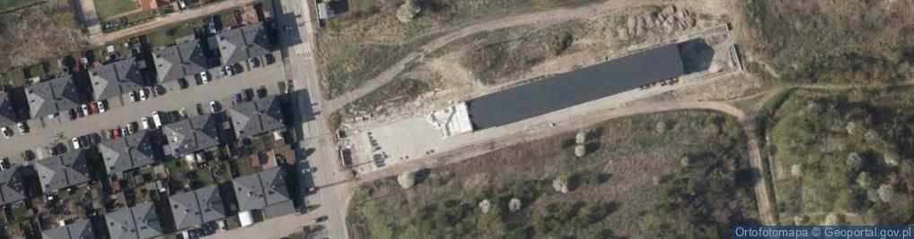 Zdjęcie satelitarne Okólna ul.