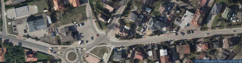 Zdjęcie satelitarne Okólna ul.