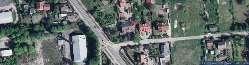 Zdjęcie satelitarne Okólna ul.