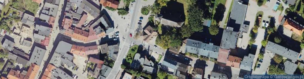 Zdjęcie satelitarne Okrzei Stefana ul.
