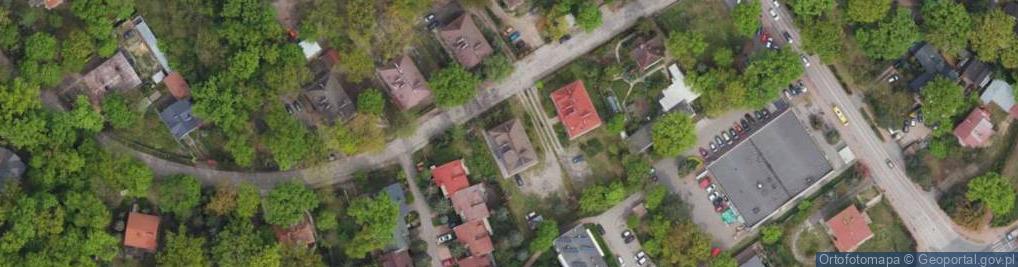 Zdjęcie satelitarne Okólna ul.