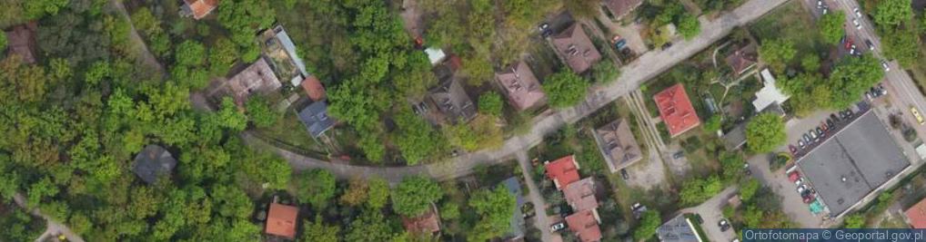 Zdjęcie satelitarne Okólna ul.