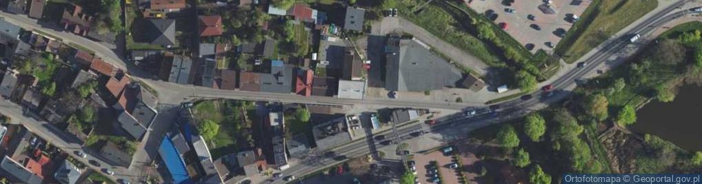 Zdjęcie satelitarne Okrzei Stefana ul.