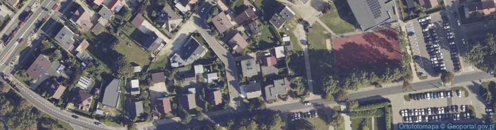 Zdjęcie satelitarne Okólna ul.