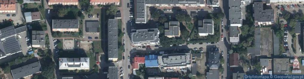 Zdjęcie satelitarne Okrzei Stefana ul.