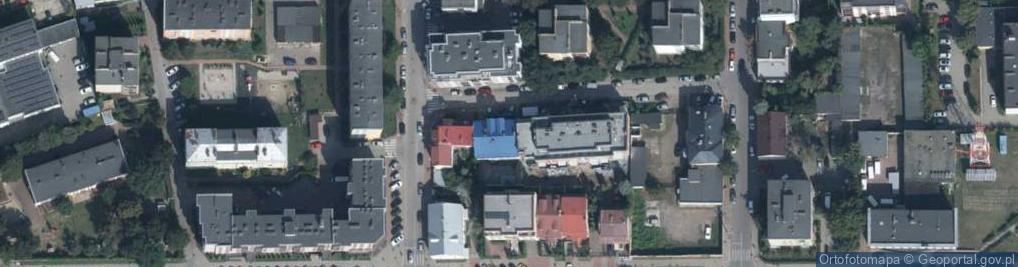 Zdjęcie satelitarne Okrzei Stefana ul.
