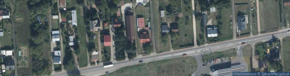 Zdjęcie satelitarne Okunin ul.