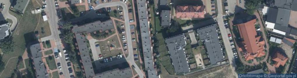 Zdjęcie satelitarne Okulickiego-Niedźwiadka Leopolda, gen. ul.