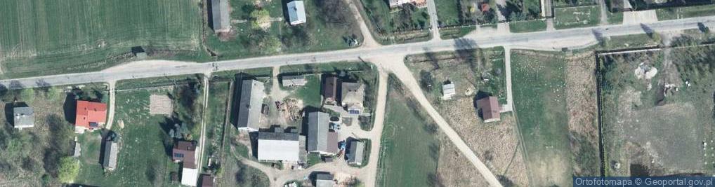 Zdjęcie satelitarne Okalew ul.