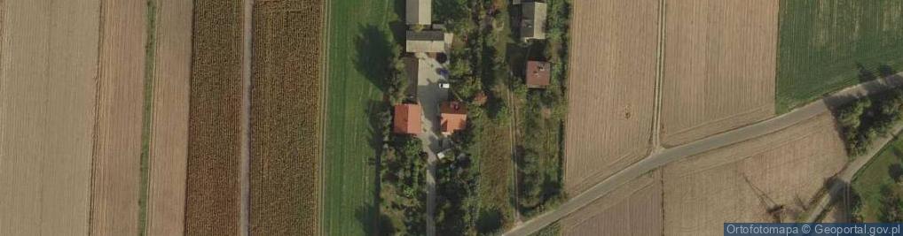Zdjęcie satelitarne Okrąg ul.