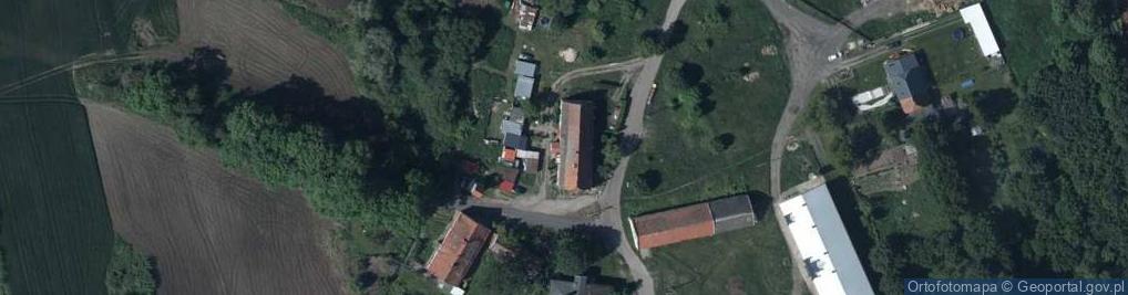 Zdjęcie satelitarne Okunin ul.