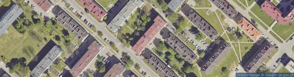 Zdjęcie satelitarne Okulickiego-Niedźwiadka Leopolda, gen. ul.