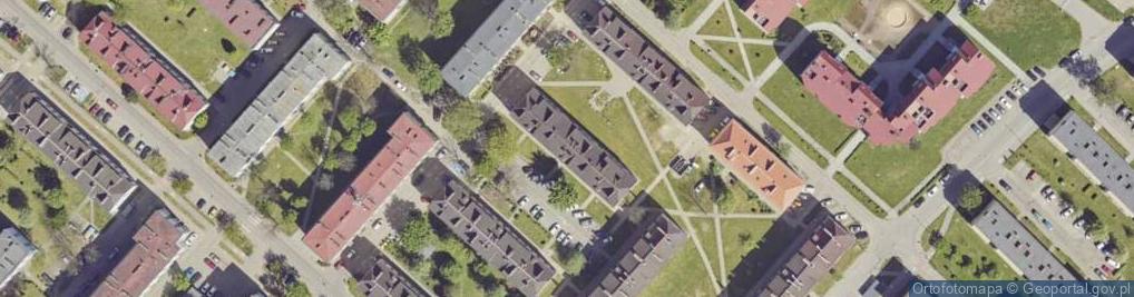 Zdjęcie satelitarne Okulickiego-Niedźwiadka Leopolda, gen. ul.