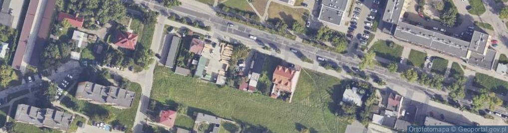 Zdjęcie satelitarne Okulickiego-Niedźwiadka Leopolda, gen. ul.