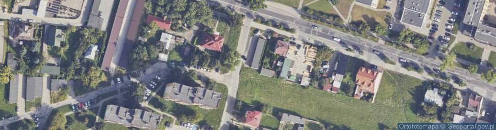 Zdjęcie satelitarne Okulickiego-Niedźwiadka Leopolda, gen. ul.