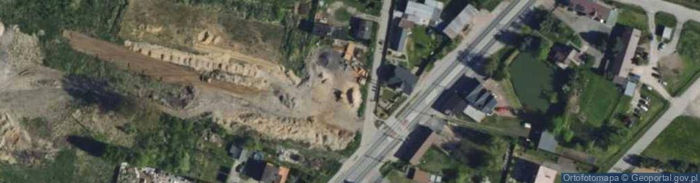 Zdjęcie satelitarne Okupnicka ul.